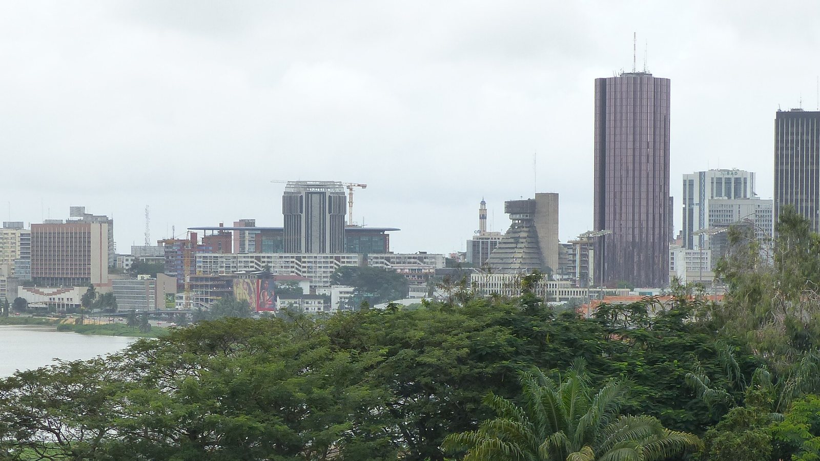 Le quartier des affaires du Plateau, Abidjan